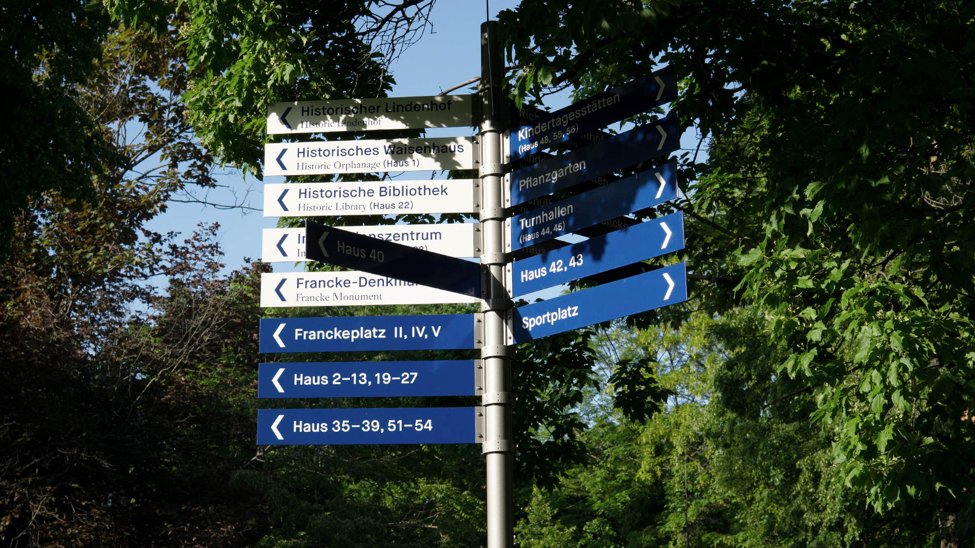 Foto vom Leitbild der Franckeschen Stiftungen
