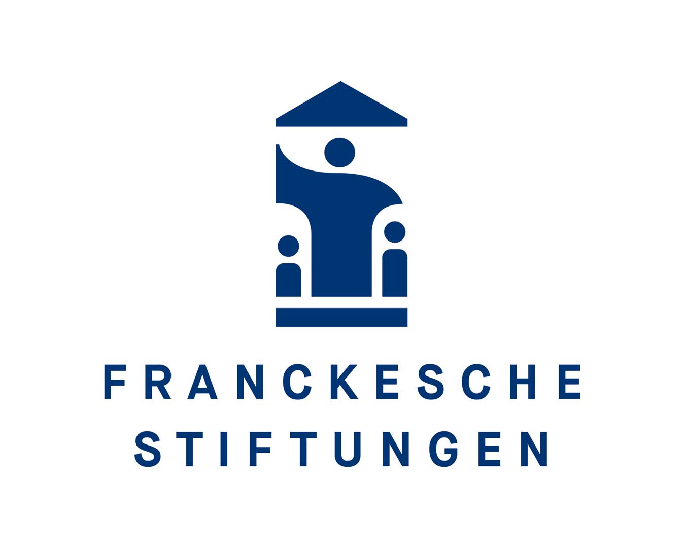Francke Logo blau auf weissem Hintergrund