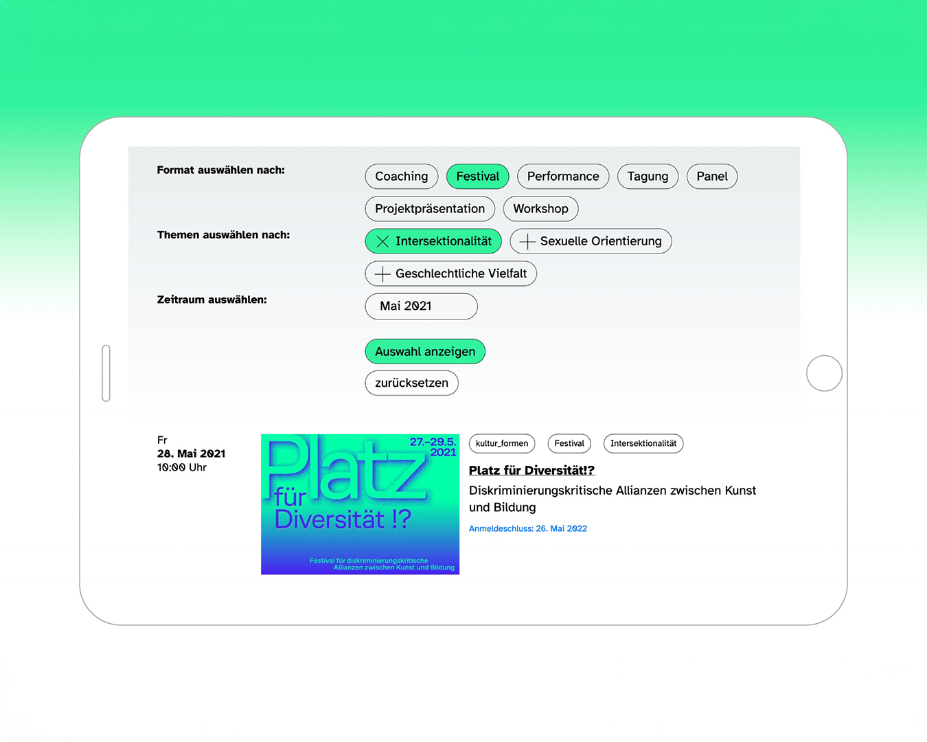 Iphone Mockup von Anwendung des Design (Web)