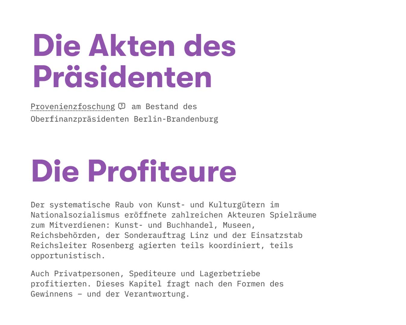 Schematische Darstellung von Typografischen Stilen