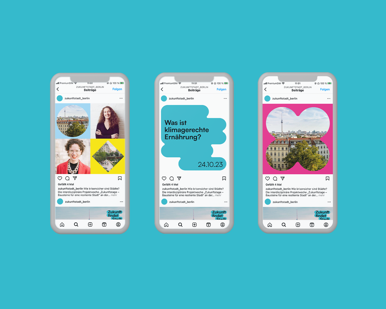 Mobilansicht des Designs